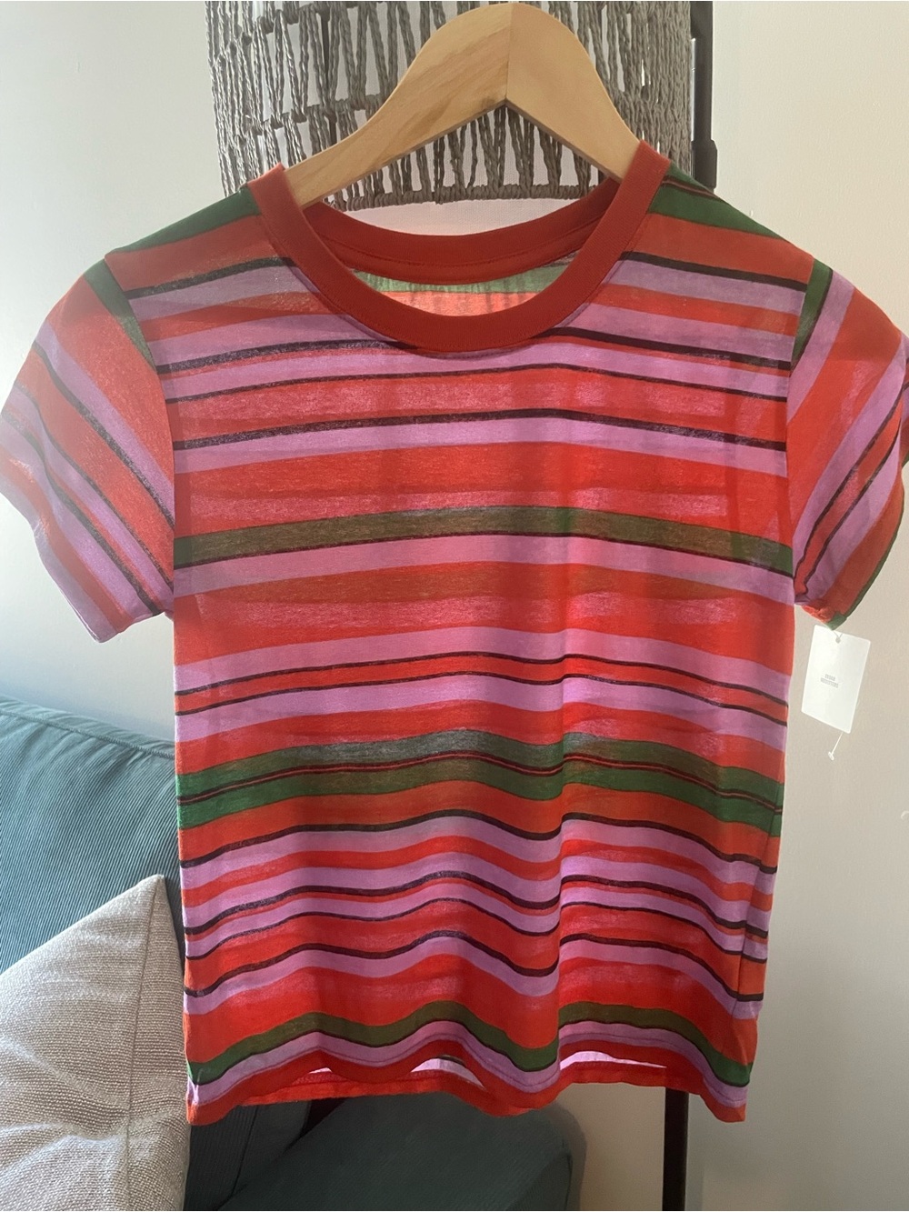 Urban Outfitters Striped Short-Sleeve Tee